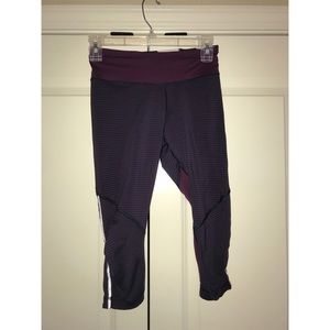 Lululemon striped leggings size 2